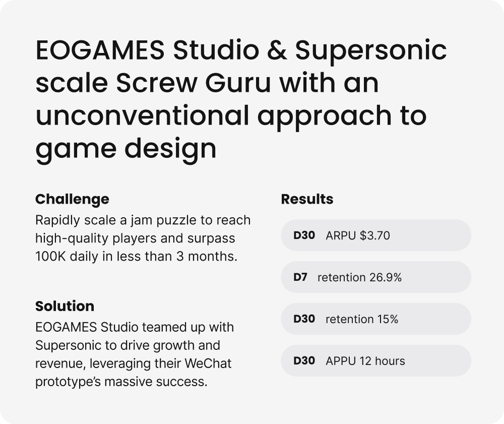 Screw Guru Challenge and Solution