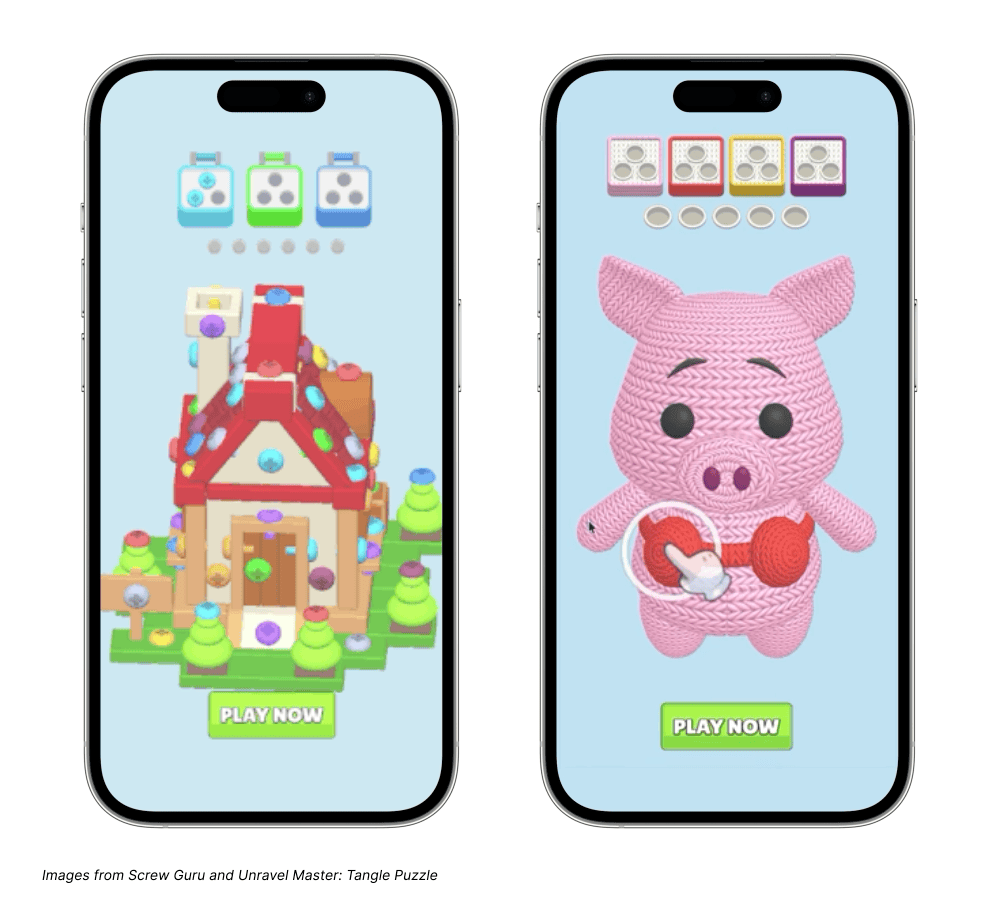 Unravel Master vs. Screw Guru gameplay